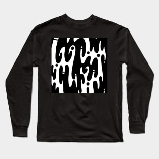 Abstract Lines #14 Long Sleeve T-Shirt